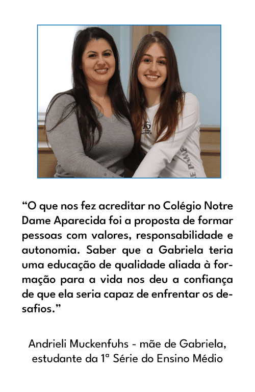 Estudantes da Rede Notre Dame